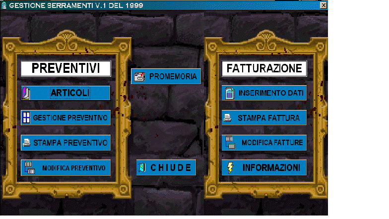 SCHEDA DESCRITTIVA DEL PROGRAMMA